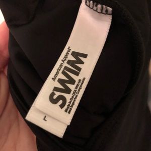 American Apparel one piece halter swimsuit